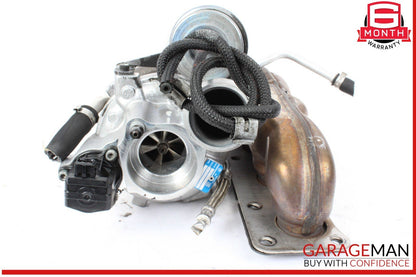 12-18 BMW 640i 650i Engine Turbo Charger Turbocharger w/ Exhaust Manifold OEM