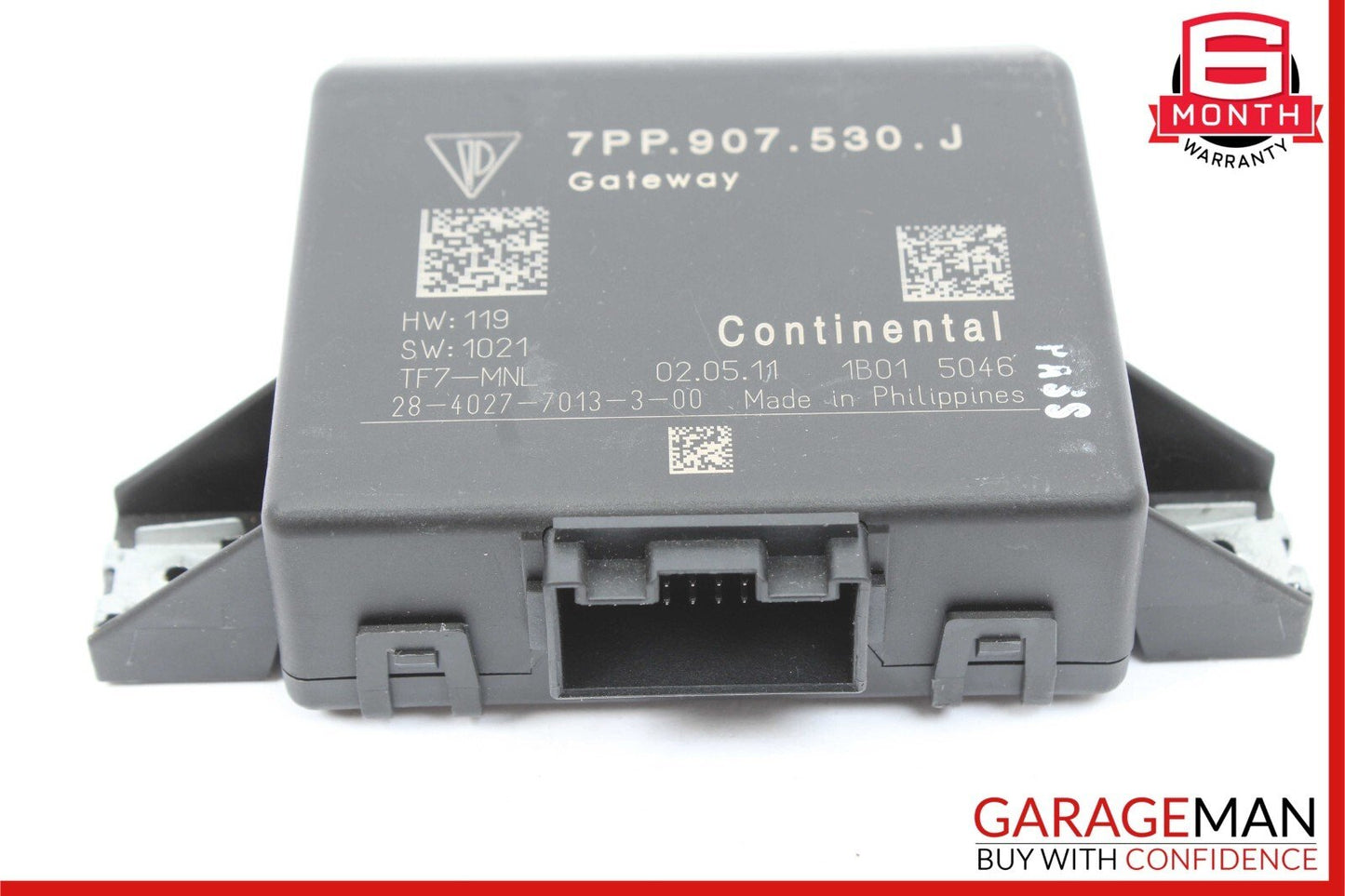 11-17 Porsche Cayenne 958 Center Console Gateway Control Module Unit