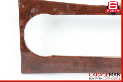08-14 Mercedes W204 C300 AC A/C Climate Control Switch Trim Cover Wood Bezel