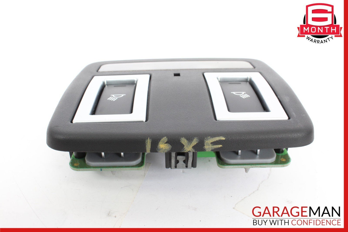 16-20 Jaguar XF Rear Dome Light Overhead Map Lamp Black GX7313776 OEM