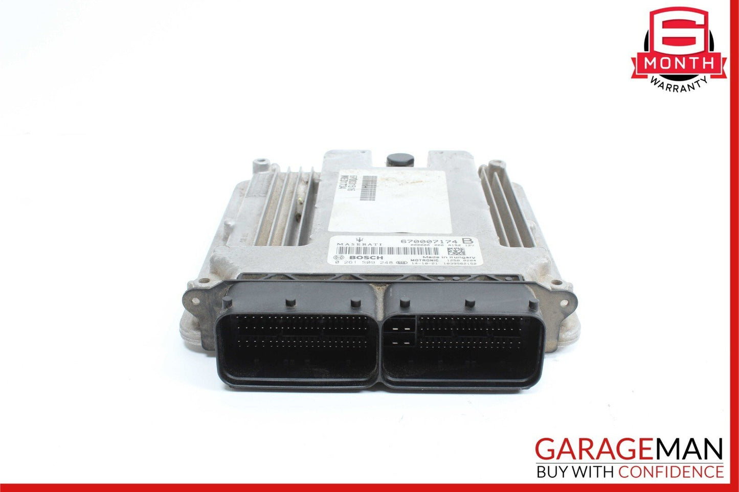 14-17 Maserati Ghibli ECU ECM Engine Computer Control Module Unit