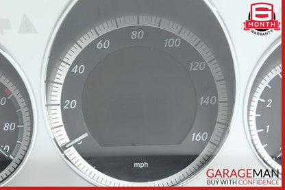 08-11 Mercedes W204 C280 C300 Speedometer Odometer Instrument Cluster Gauge OEM