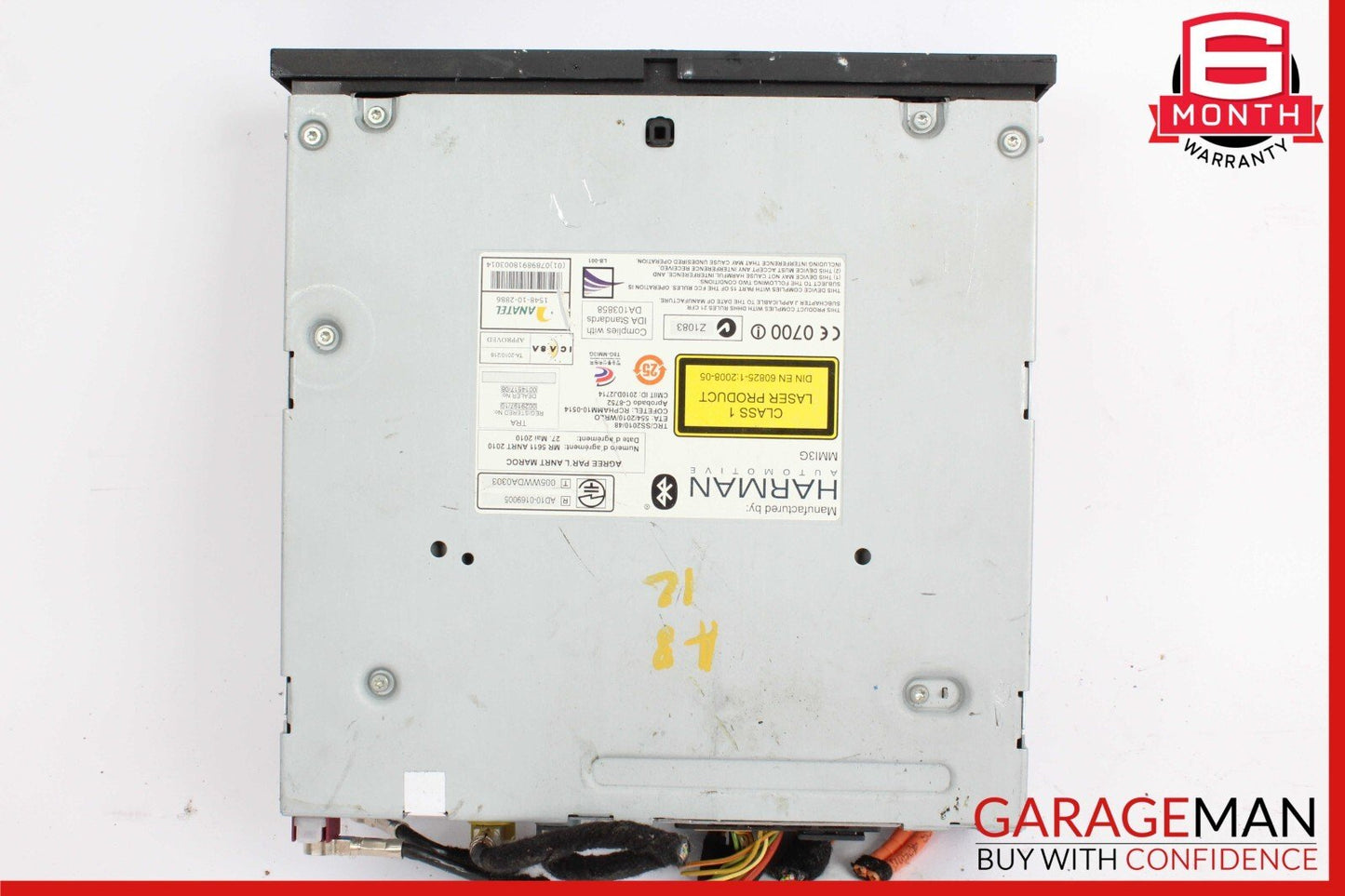 11-14 Audi A8 Quattro Audio Radio Receiver CD Disc Changer Player OEM
