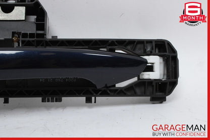 08-15 Mercedes X204 GLK350 GLK250 Rear Left Side Exterior Door Handle Blue