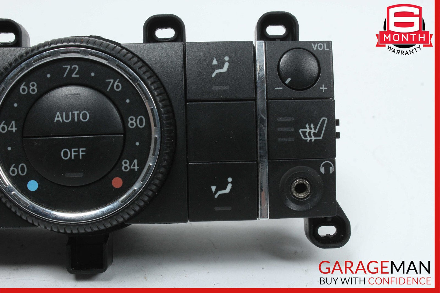 06-13 Mercedes X164 GL550 ML63 R500 Rear A/C Heater Climate Control Switch OEM