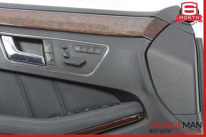 10-13 Mercedes W212 E350 E400 Front Left Side Interior Door Trim Panel Assembly