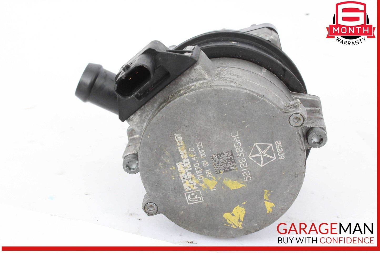 12-15 Fiat 500 Electric Auxiliary Coolant Water Pump 52126386AC OEM