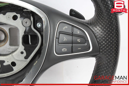 18-20 Mercedes X253 GLC350e Front Left Side Steering Wheel w/ Paddle Shifters
