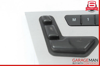 12-16 Mercedes R172 SLK350 Front Left Side Seat Adjust Switch Panel Assembly