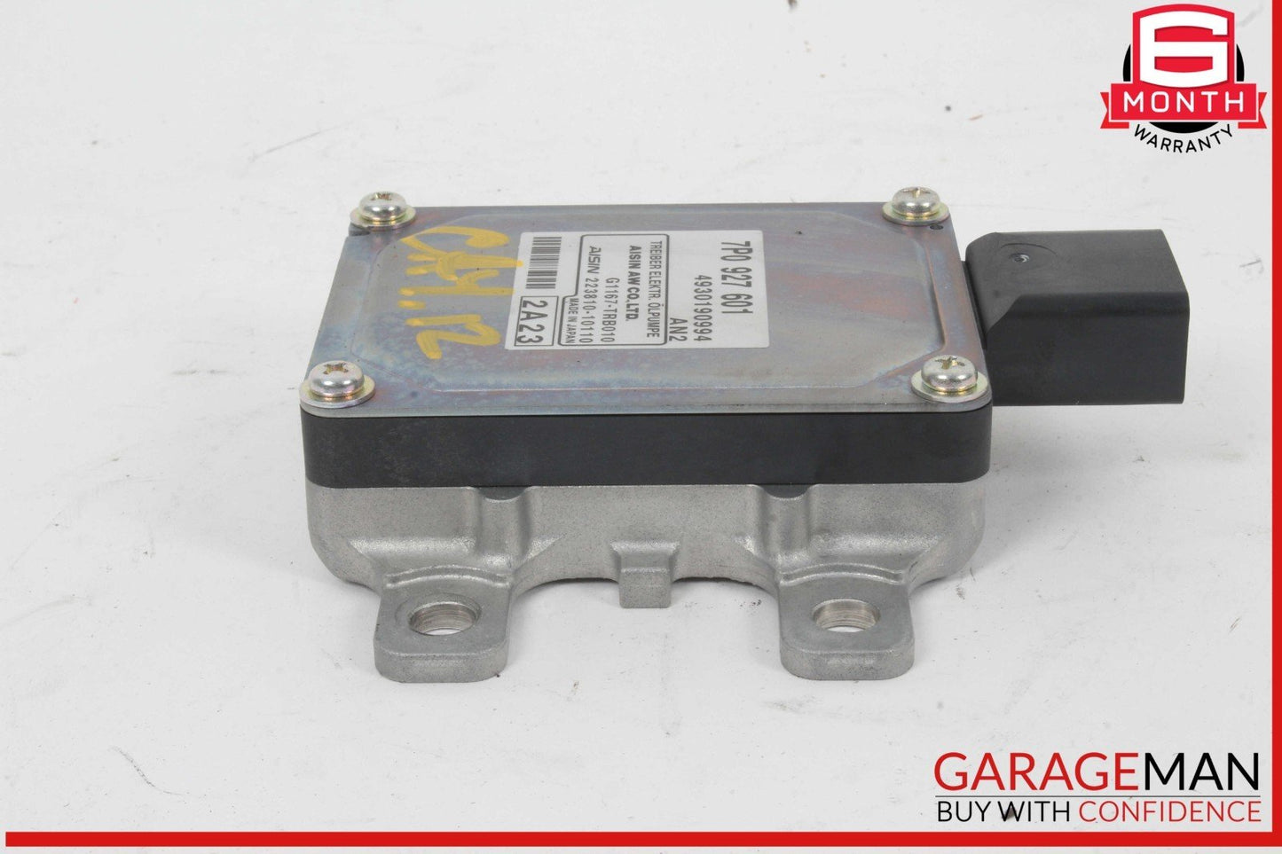 11-18 Porsche Cayenne 958 Hydraulic Oil Pump Control Module 7P0927601 OEM