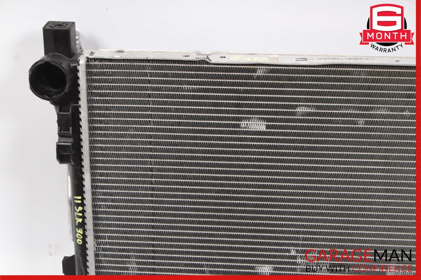 09-11 Mercedes R171 SLK300 Engine Cooling Radiator AC A/C Air Condenser Assembly