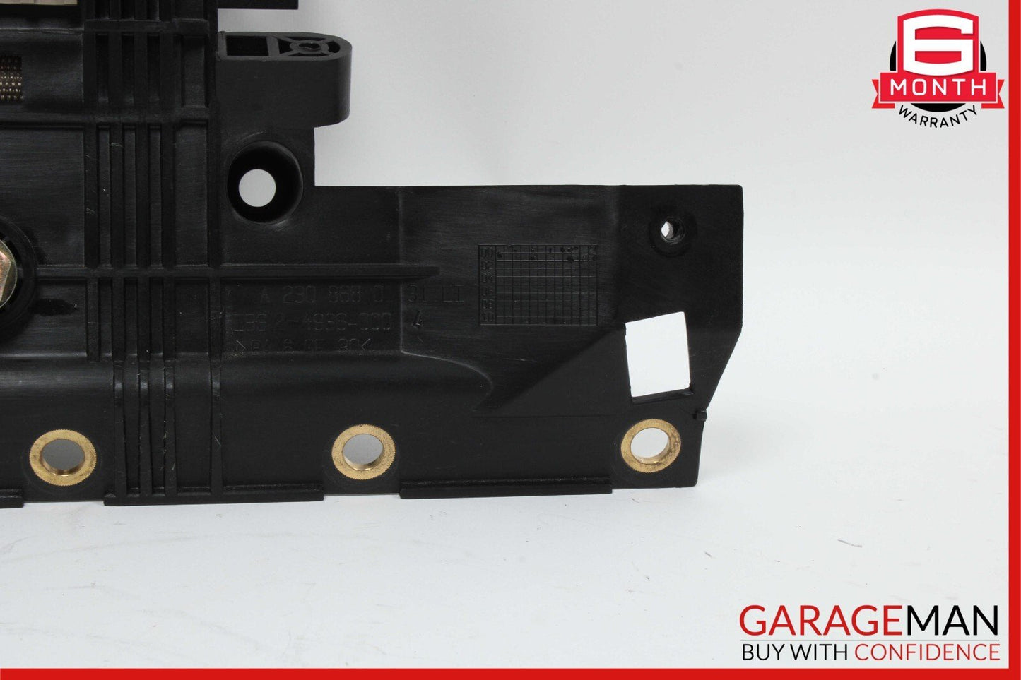 03-08 Mercedes R230 SL500 Rear Left Seat Belt Retractor Luggage w/ Speaker OEM