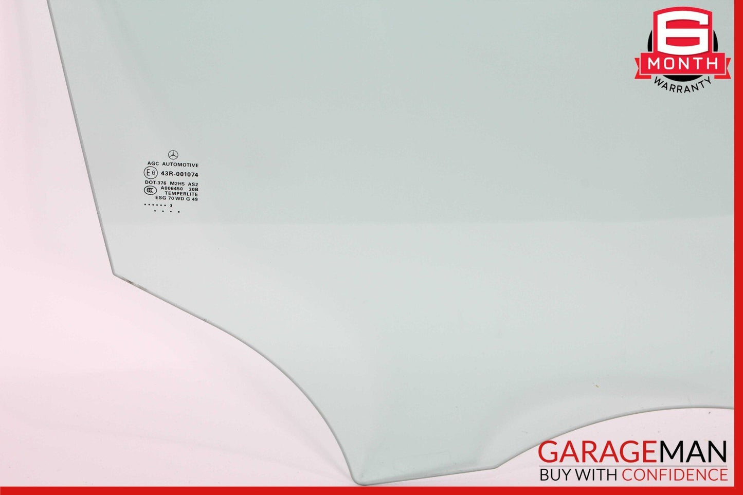 12-19 Mercedes X166 GL450 GLE43 AMG GLS550 Front Right Door Window Glass OEM