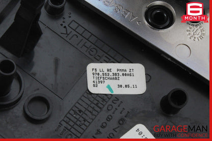 10-16 Porsche Panamera 970 Left Side Interior Dashboard Dash Trim Panel Assy