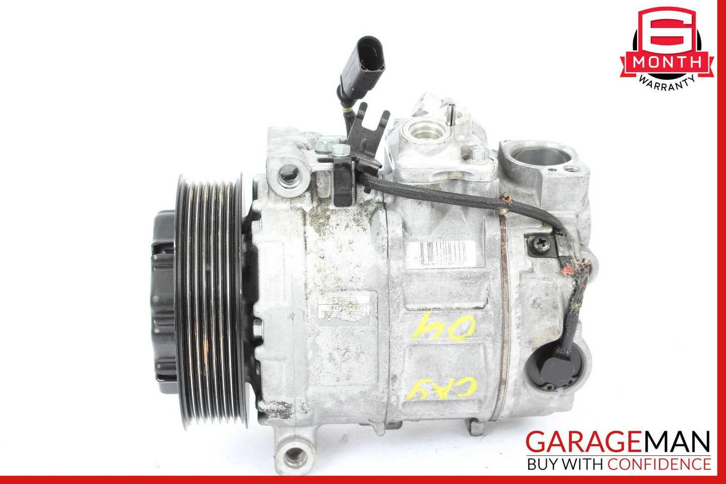 03-06 Porsche Cayenne 955 AC A/C Air Conditioner Compressor Pump OEM