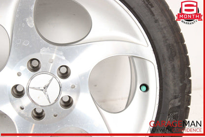 03-12 Mercedes R230 SL500 Rear Wheel Tire Rim 9.5Jx18H2 ET40 R18 2304011802 OEM