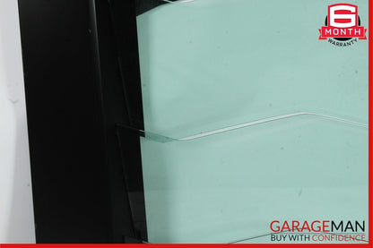 12-21 Lamborghini Aventador Rear Engine Hood Hatch Glass Panel Assembly Black
