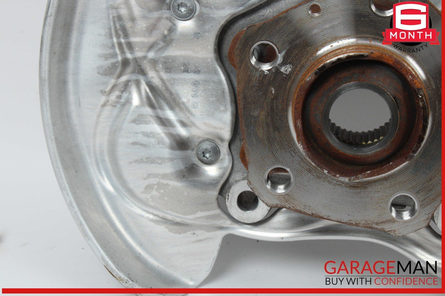 18-25 Audi Q5 Rear Left Driver Side Spindle Knuckle Wheel Hub 80A505435J OEM