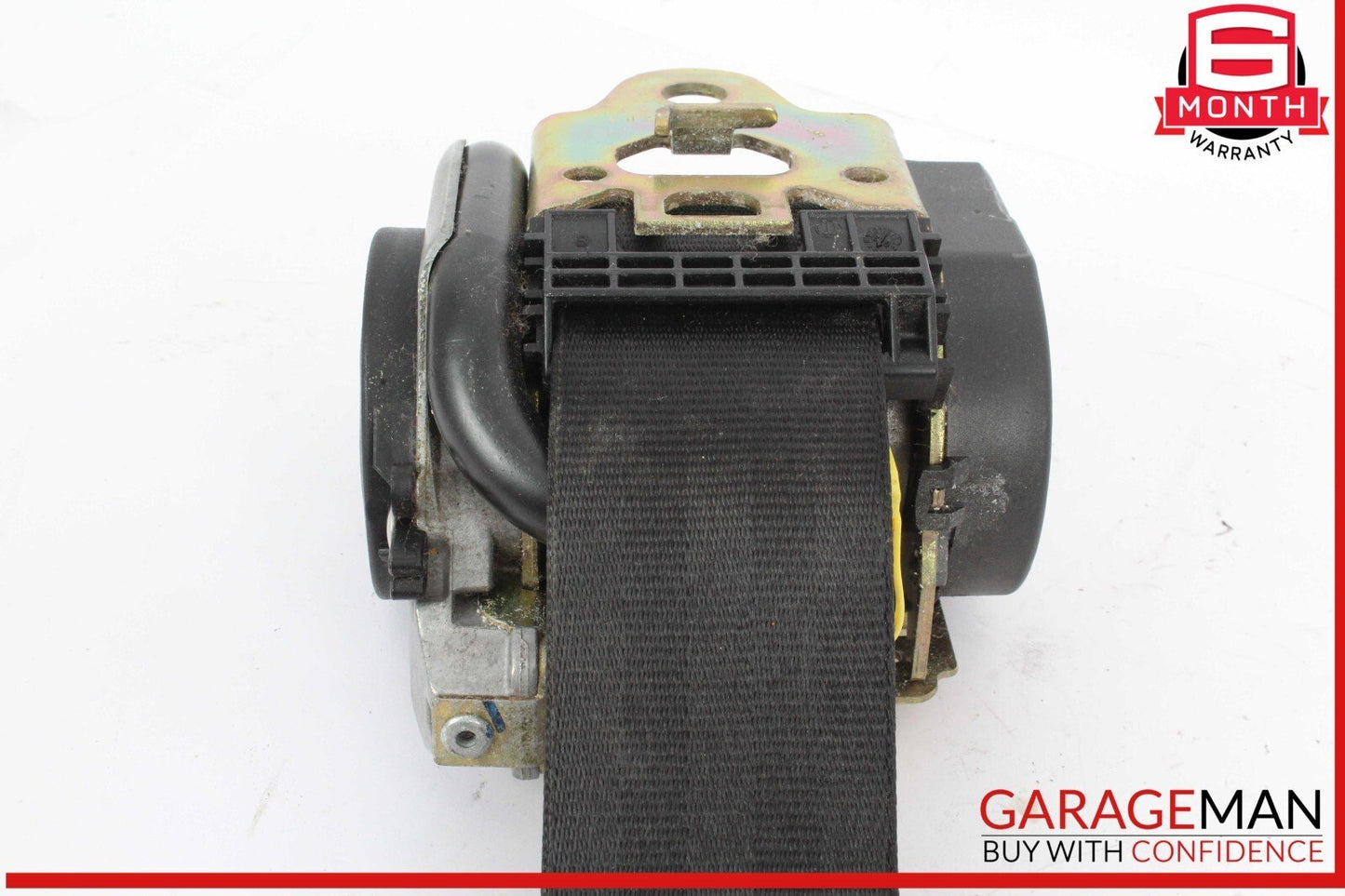 03-06 Porsche Cayenne 955 Rear Right Passenger Side Seat Belt Seatbelt Black OEM