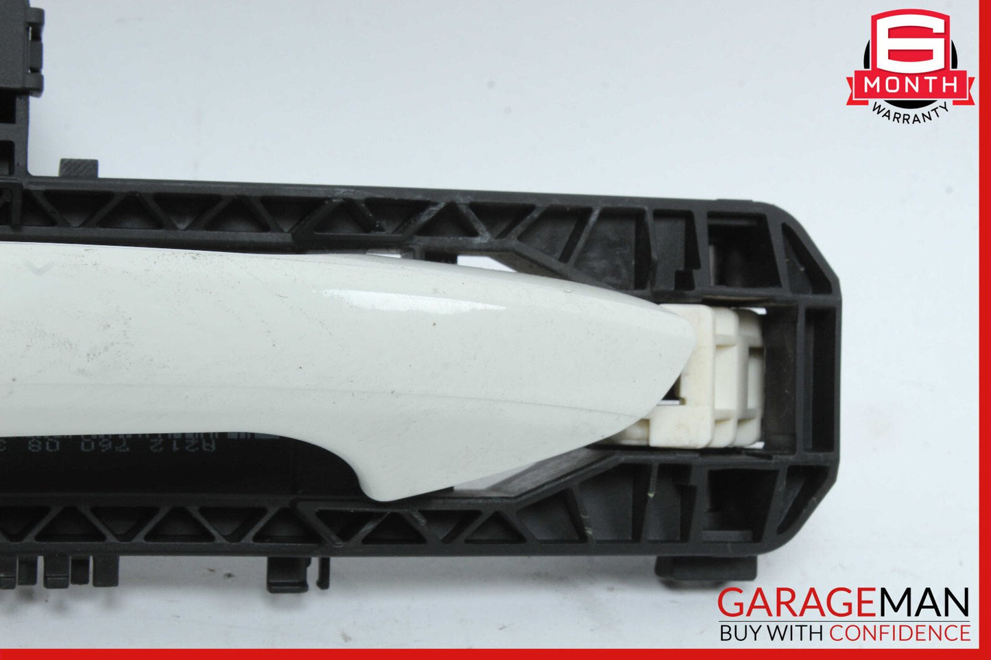 10-13 Mercedes W212 E350 E550 E63 AMG Front Left Exterior Door Handle White OEM