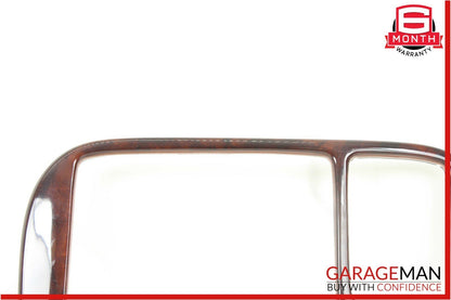 00-06 Mercedes W220 S600 S55 AMG Center Console Wood Trim OEM