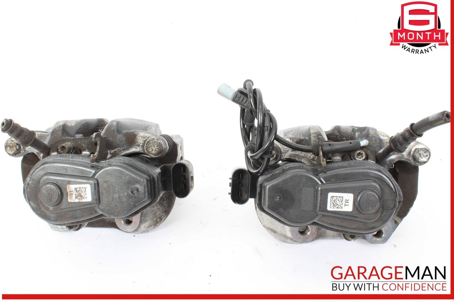 12-18 BMW 640i 650i Rear Right and Rear Left Side Brake Caliper Calipers Set OEM