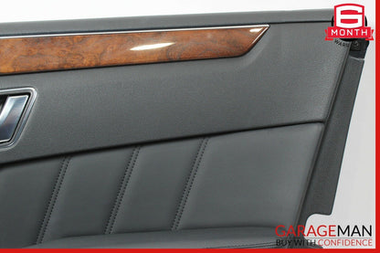 14-16 Mercedes W212 E350 E550 Front Right Side Interior Door Panel Trim Assembly