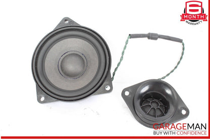 11-16 BMW 528i 535i F10 Rear Left & Right Side Door Midrange w/ Tweeter Speaker