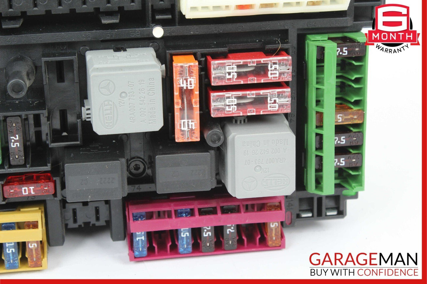 10-18 Mercedes W212 E350 E400 CLS550 Rear SAM Fuse Box Relay Control Module OEM