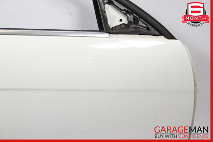 12-14 Mercedes W204 C350 Coupe Front Right Exterior Door Shell Frame Polar White