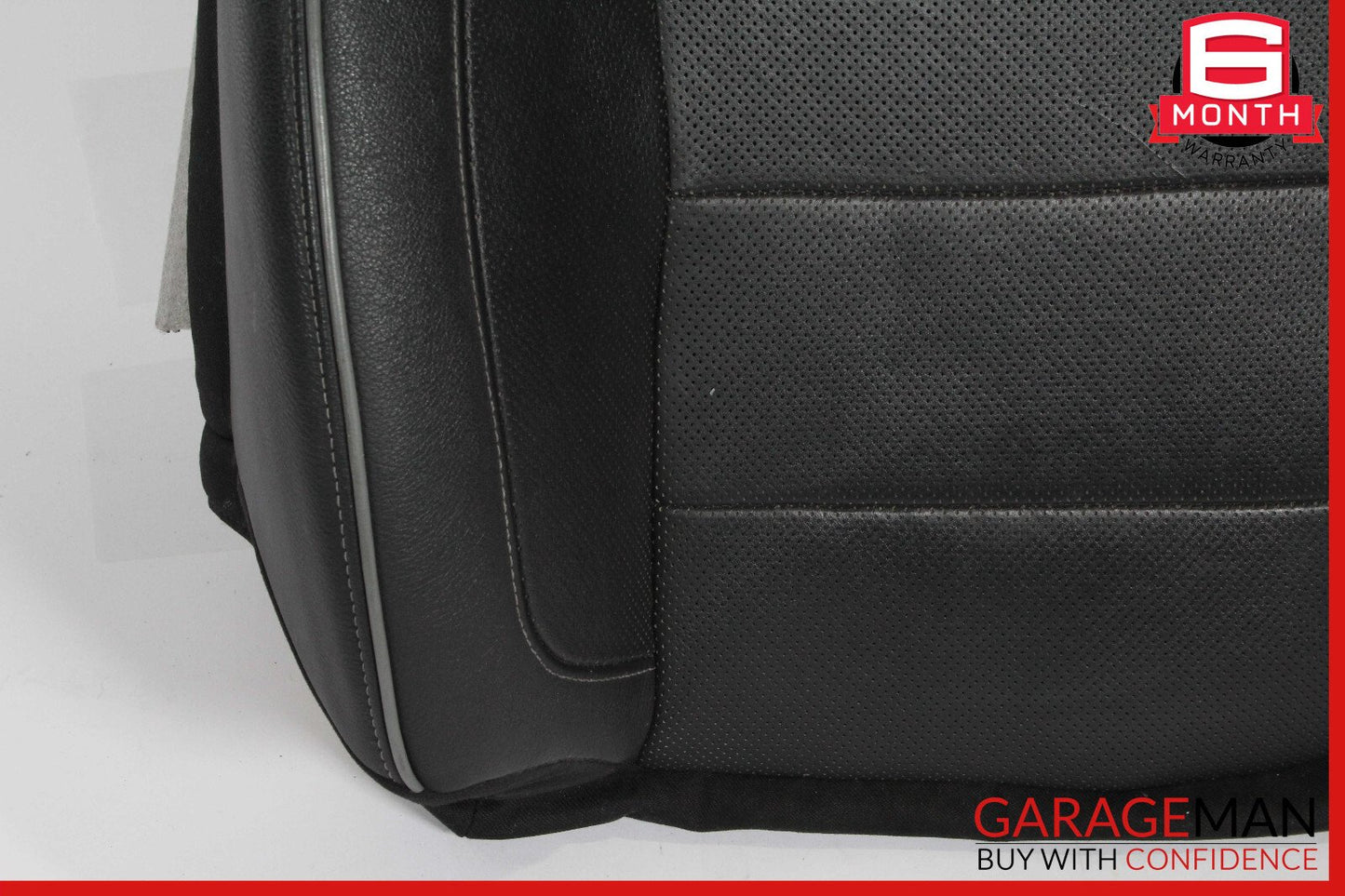 13-16 Mercedes X166 GL450 Front Left Top Upper Seat Cushion Black OEM