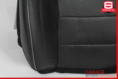 13-16 Mercedes X166 GL450 Front Left Top Upper Seat Cushion Black OEM