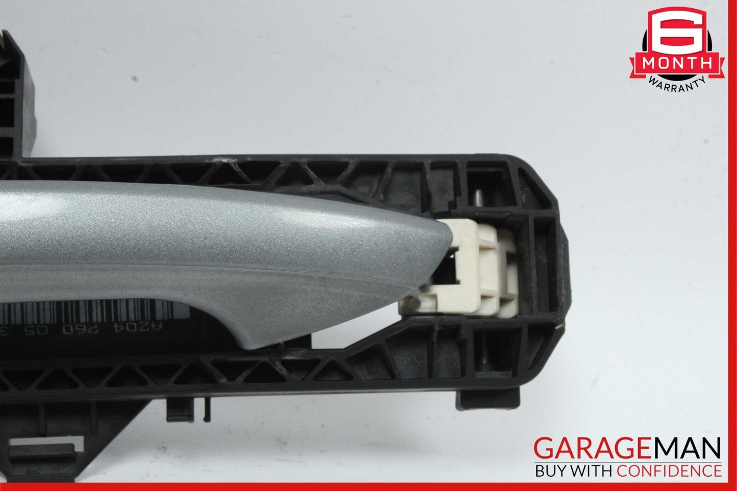 08-14 Mercedes W204 C250 Front Left Side Exterior Door Handle Palladium Silver