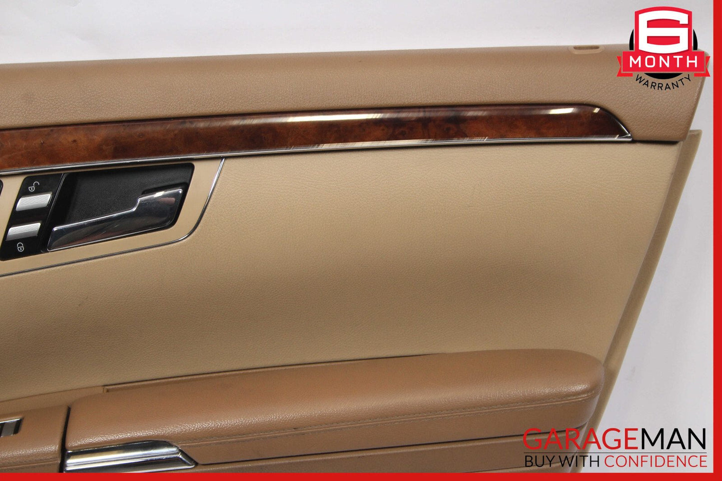 07-09 Mercedes W221 S550 Front Right Interior Door Trim Panel OEM