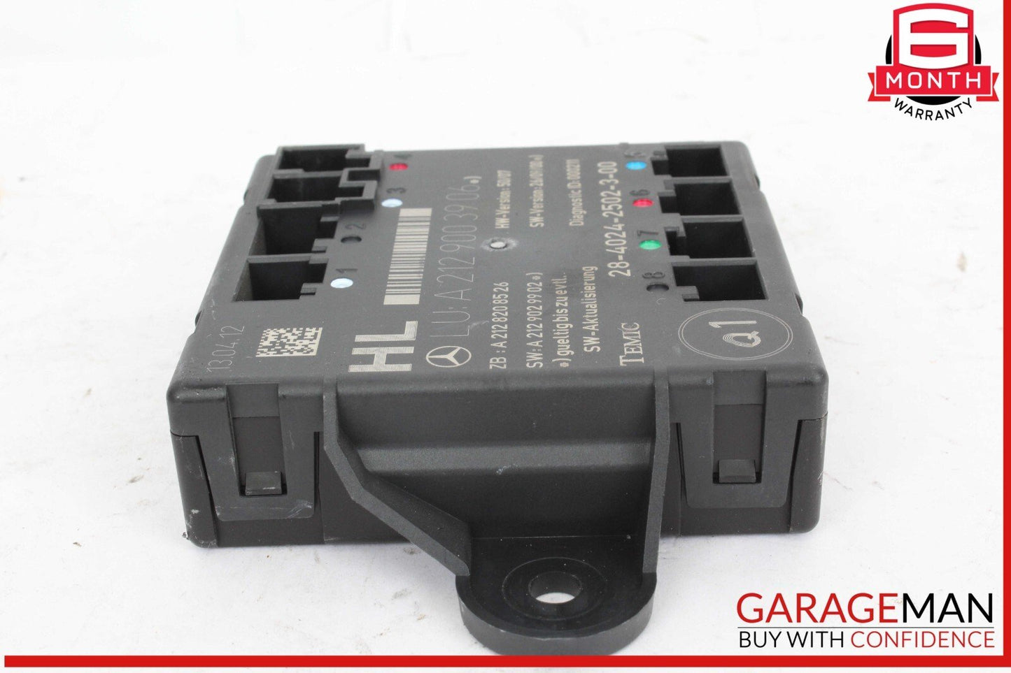 08-16 Mercedes W212 E350 C350 Rear Left Side Door Control Module 2129003906 OEM