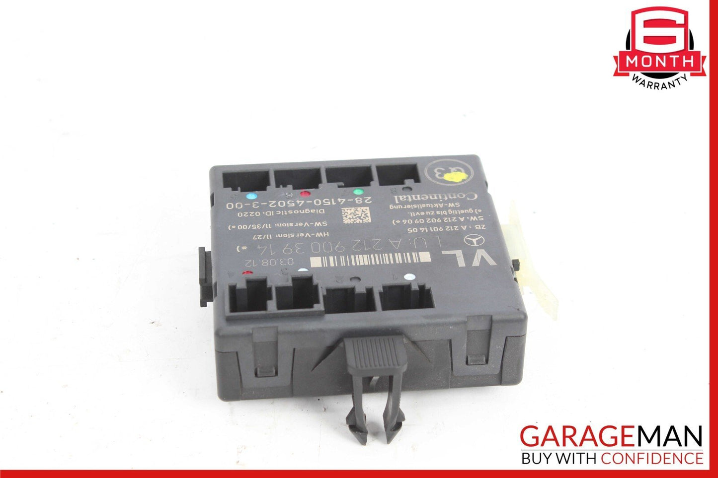 08-18 Mercedes W204 C250 CLS550 Front Left Driver Side Door Control Module OEM