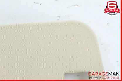 07-09 Mercedes W211 E350 E550 Front Right Sunvisor Sun Visor Shade Suede Grey