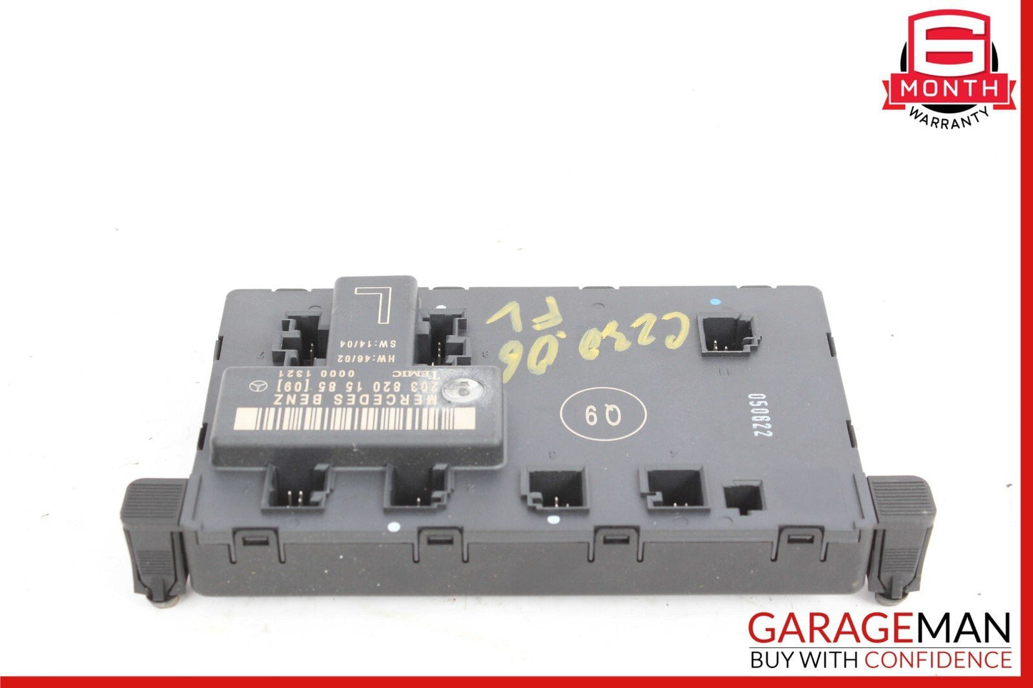 01-07 Mercedes W203 C230 C280 C320 Front Left Door Control Module 2038201585 OEM
