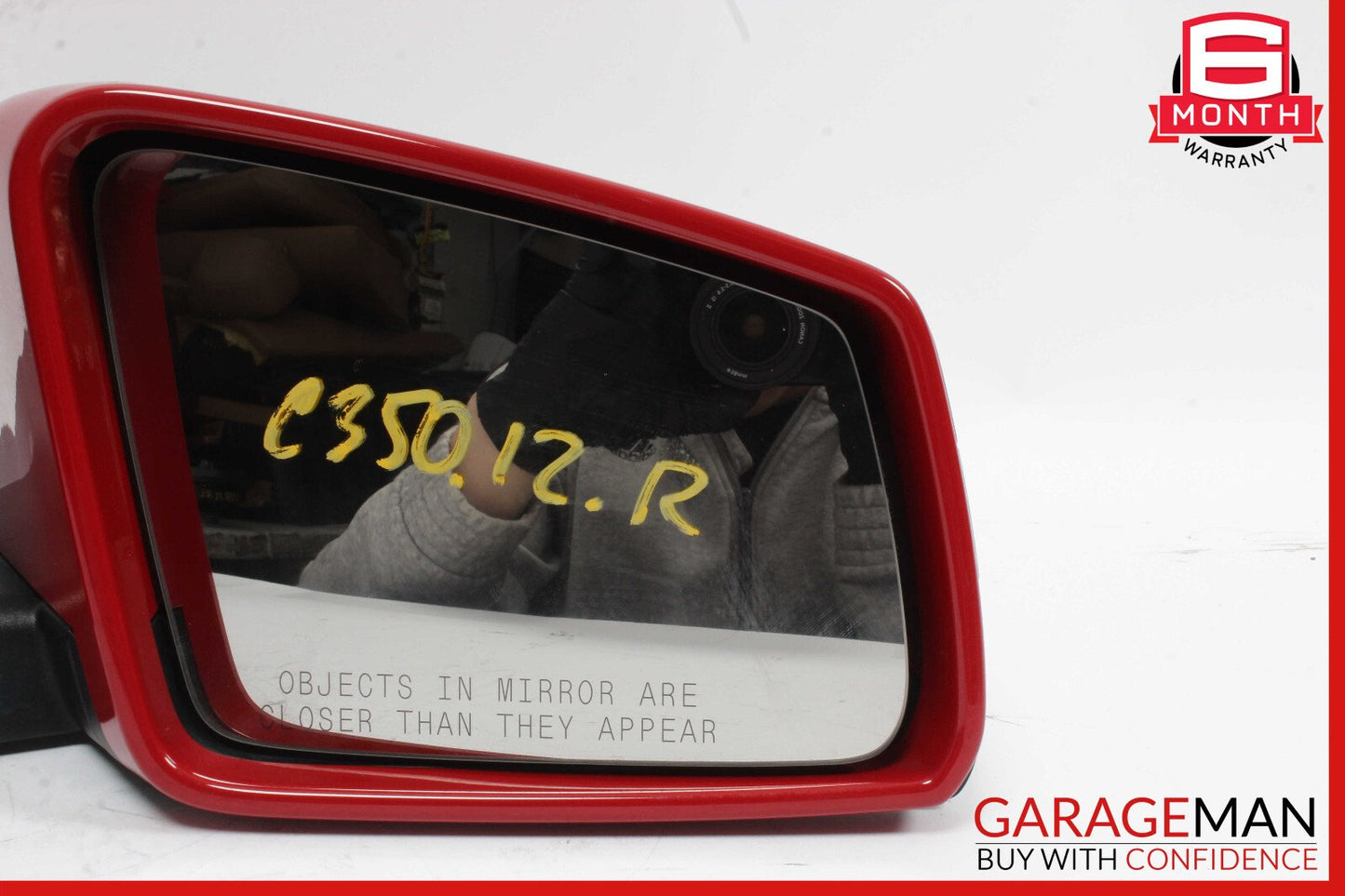12-14 Mercedes W204 C350 C63 AMG Front Right Side Mirror Rear View Door OEM
