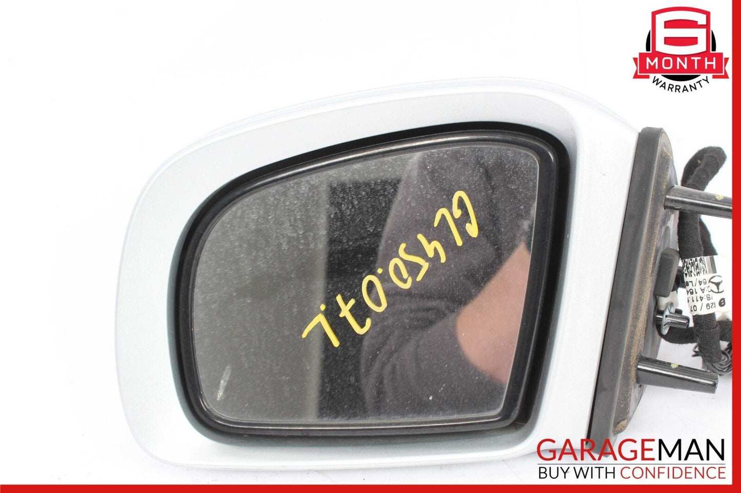 06-08 Mercedes X164 GL450 GL550 Front Left Side Mirror Door Rear View Silver OEM