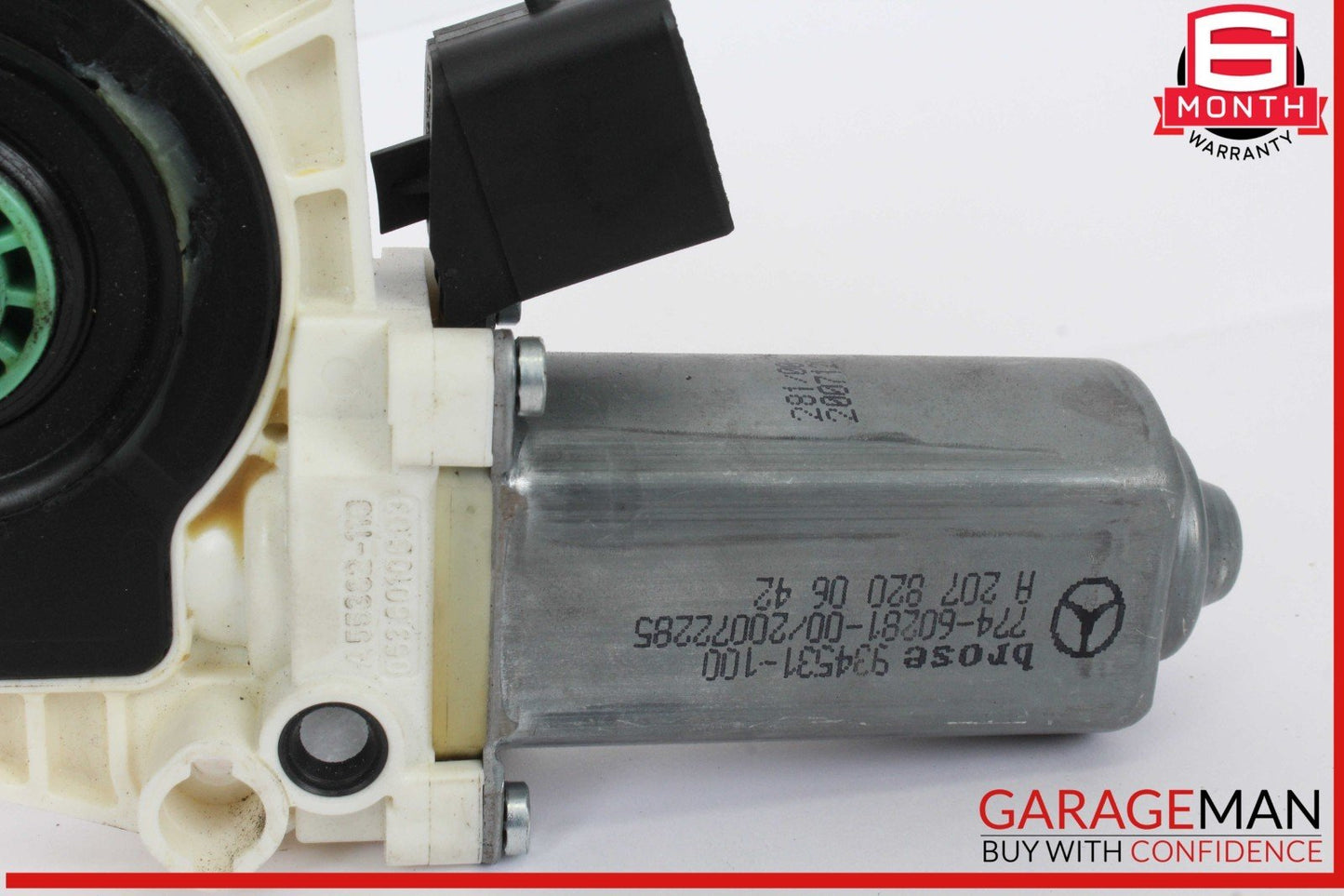 10-20 Mercedes R172 SLK250 Front Left Window Regulator Motor 2078200642 OEM