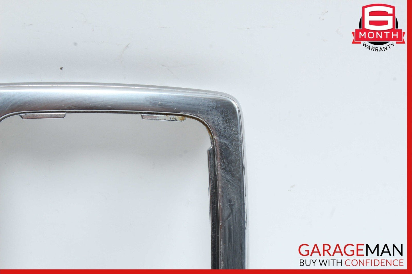 08-14 Mercedes W204 C350 E350 Center Console Shift Shifter Bezel Trim Silver OEM