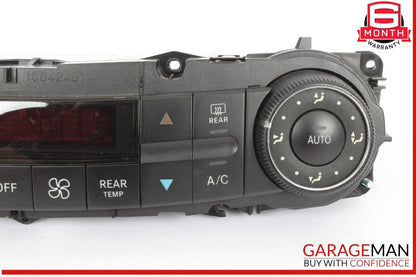 06-11 Mercedes W219 CLS500 CLS550 A/C Heater Temperature Climate Control Unit