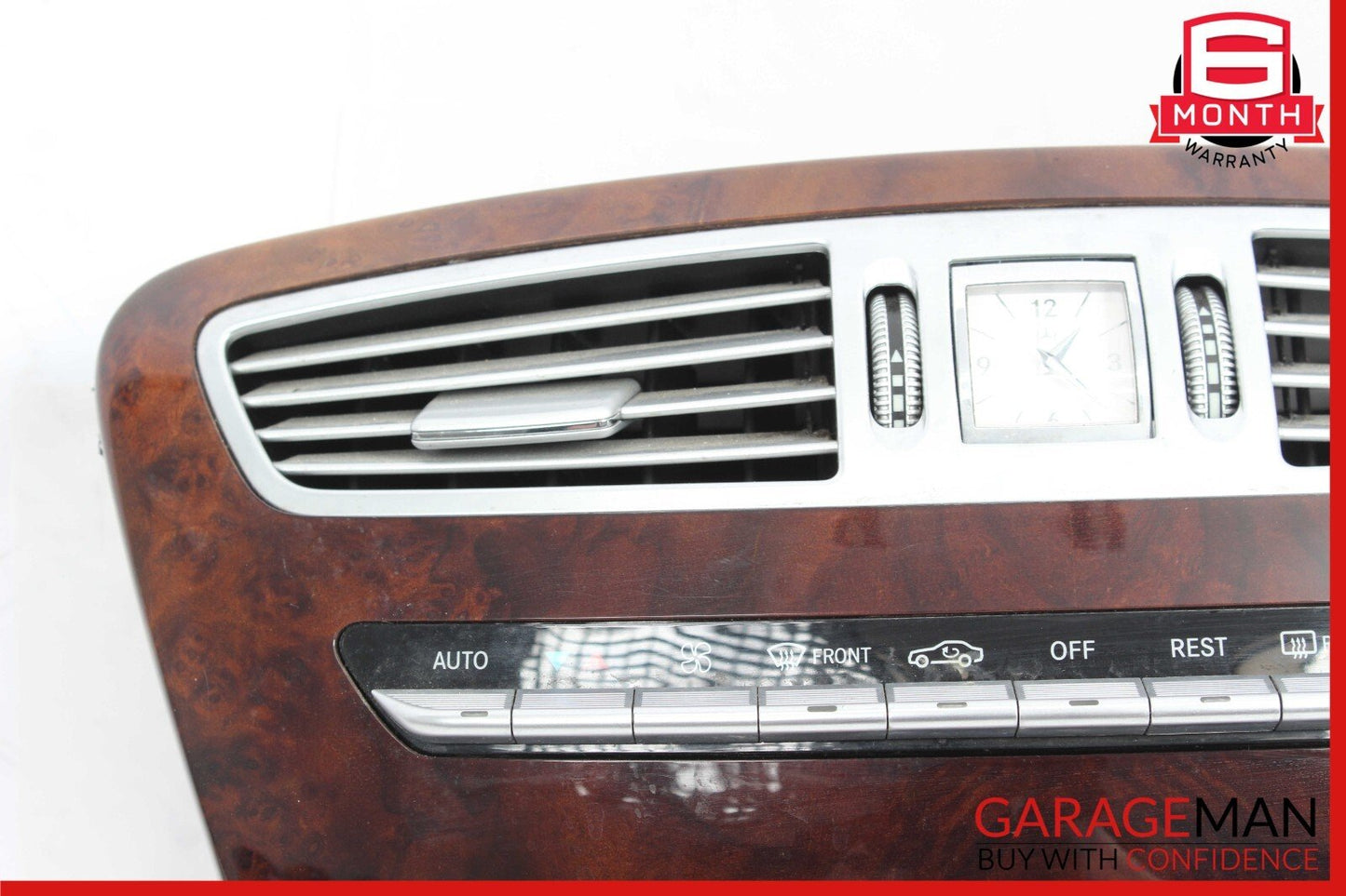 07-14 Mercedes W216 CL550 Center Console Comand Unit Radio Bezel Trim Assembly