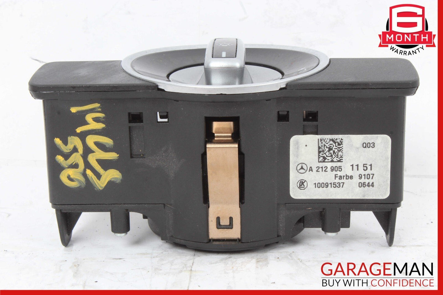 12-18 Mercedes W218 CLS550 CLS500 Headlight Light Switch Control Module OEM
