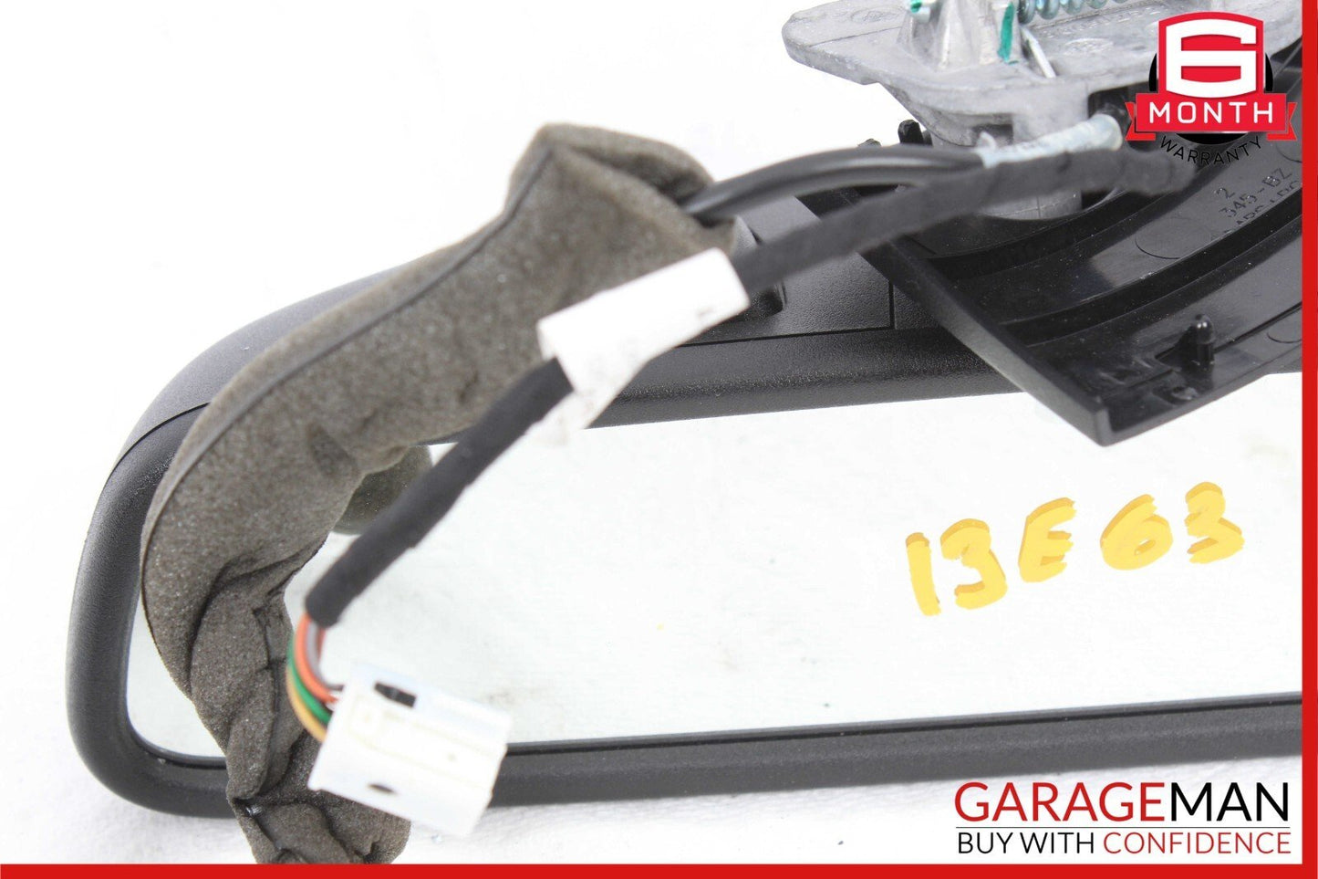 10-16 Mercedes W212 E63 AMG E350 E400 C300 Interior Rear View Mirror Black OEM