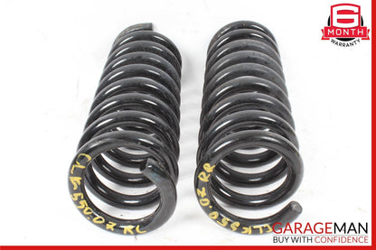 03-09 Mercedes W209 CLK550 Rear Left & Right Shock Absorber Coil Spring Set OEM