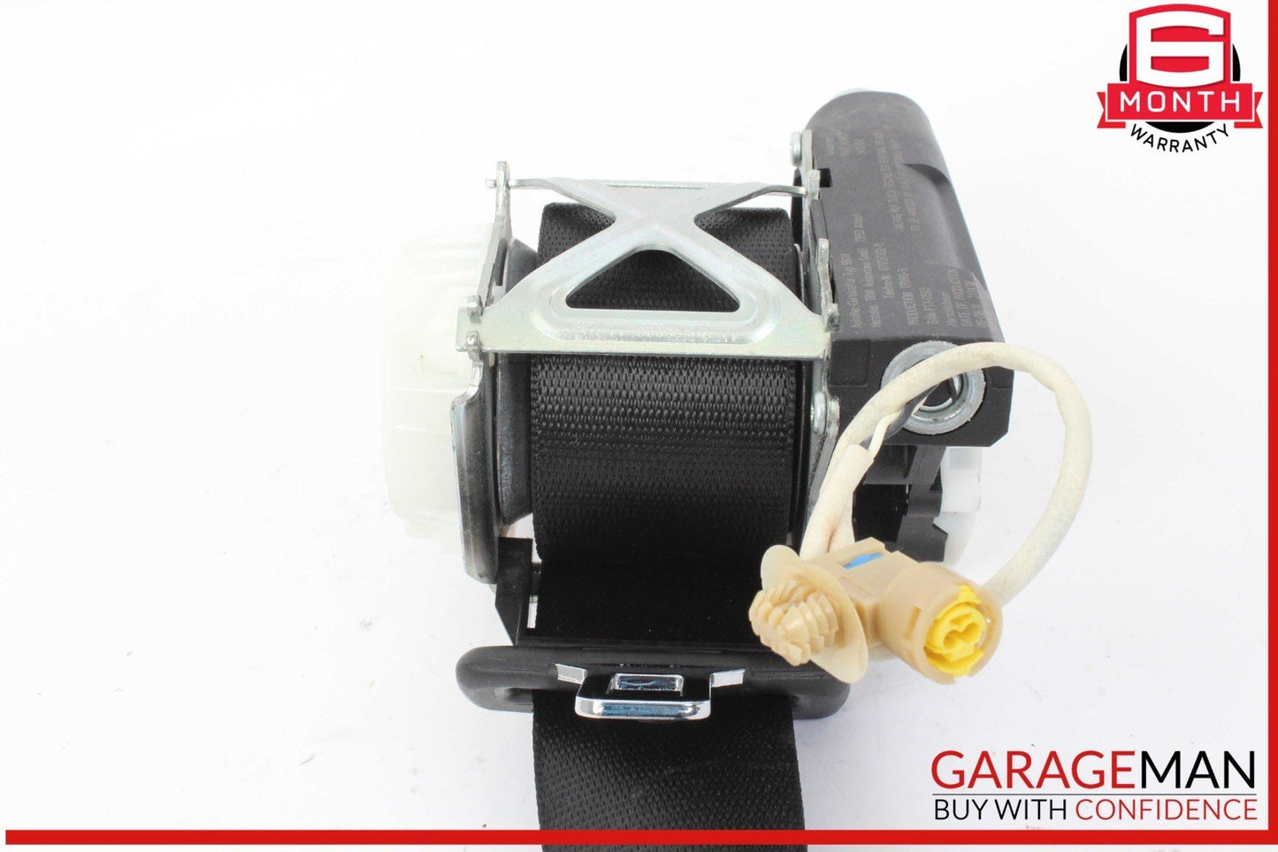 10-16 Porsche Panamera 970 Rear Left or Right Side Seat Belt Black OEM