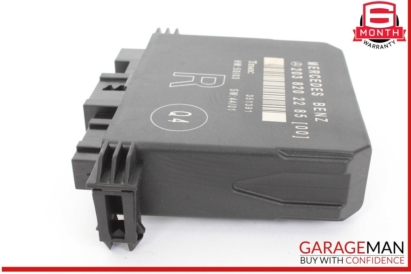 01-07 Mercedes W203 C230 C350 Rear Right Side Door Control Module 2038202285
