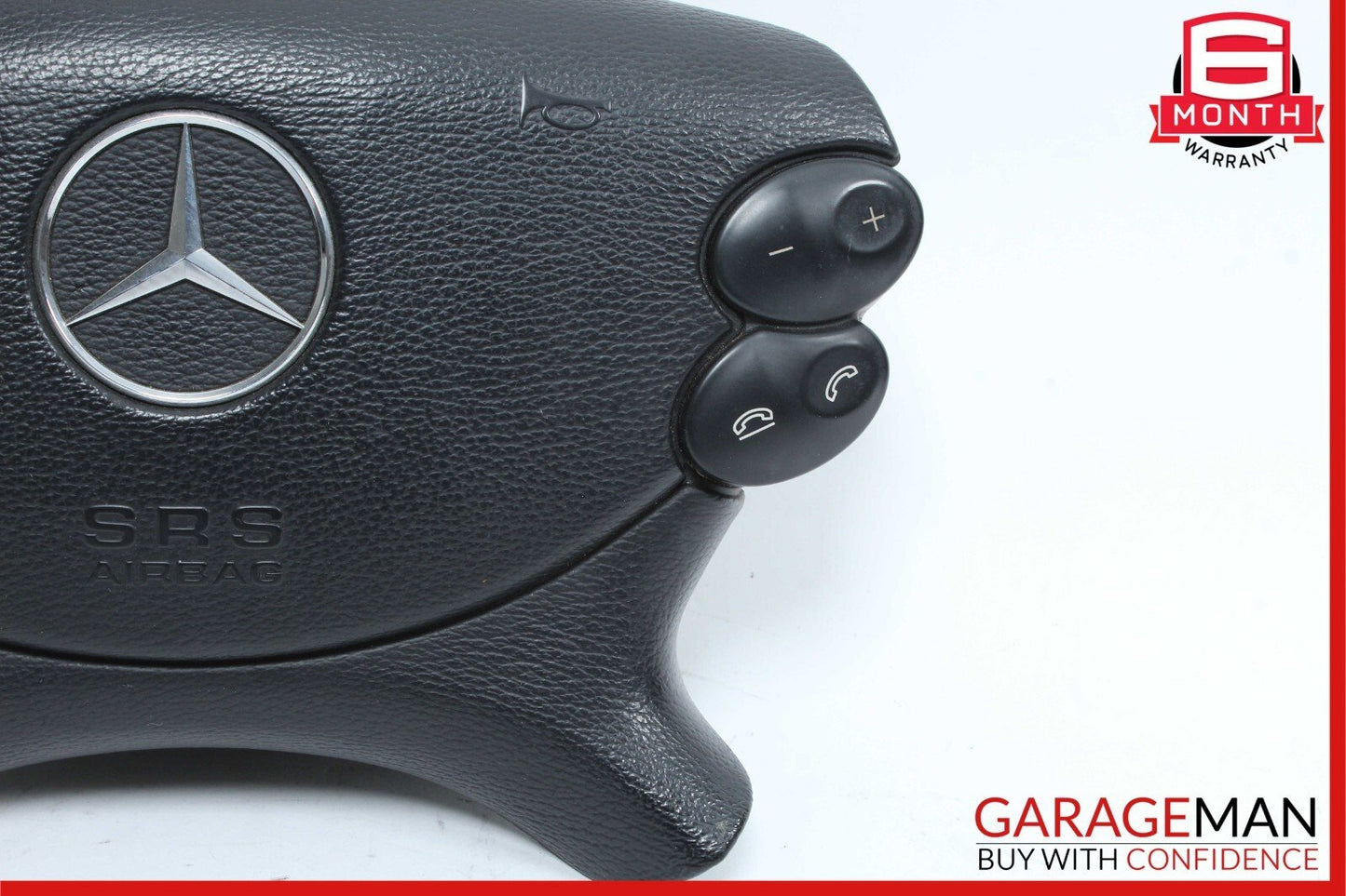 03-12 Mercedes W209 CLK500 E350 SL500 Steering Wheel Airbag Air Bag Black